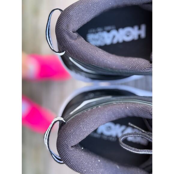 HOKA Bondi 7 Men’s Size 10 Black Athletic Shoes Comfort Walking Shoes - Picture 15 of 16